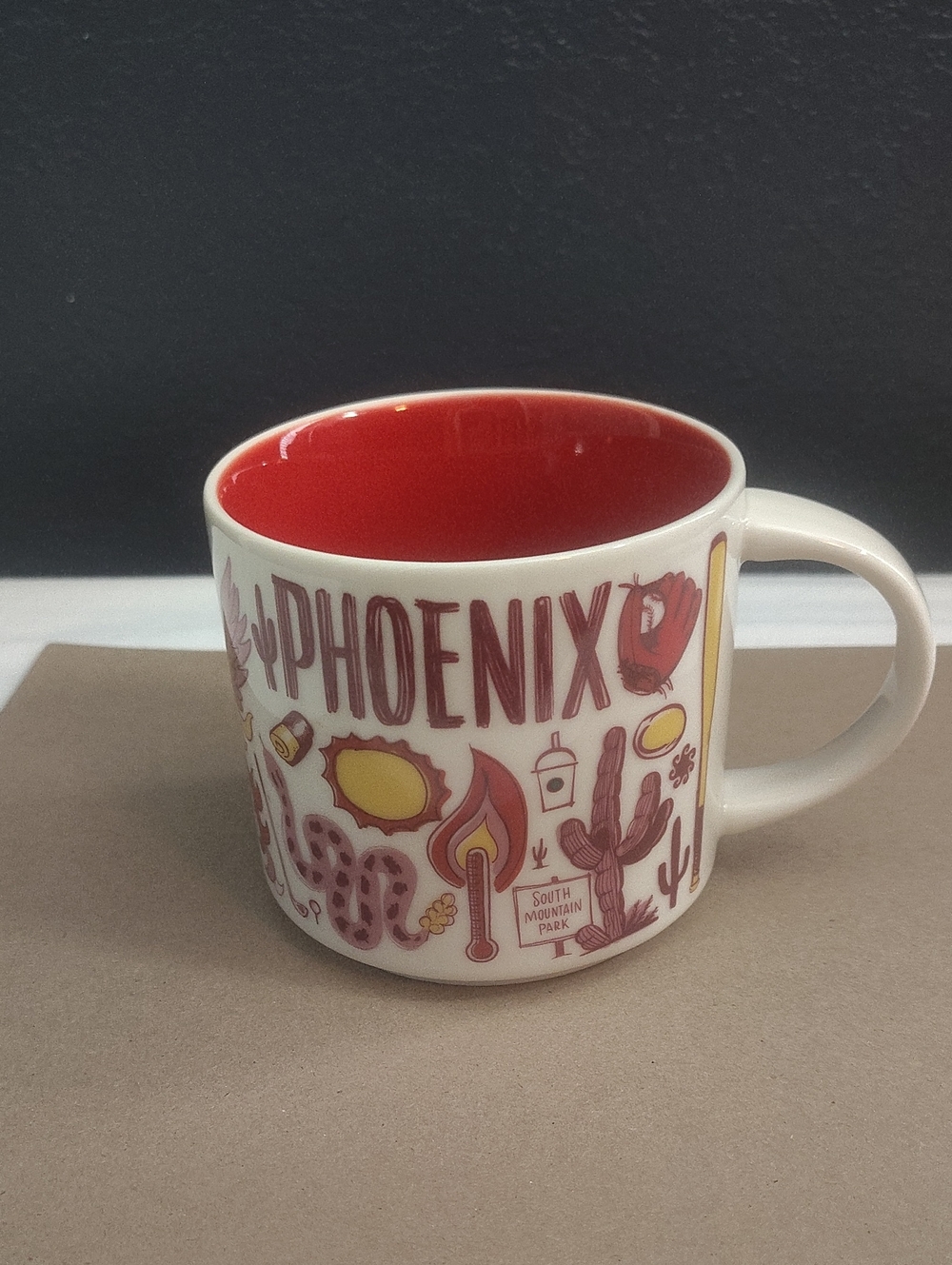 Starbucks Been There series Phoenix Across The Globe Mug 14 Oz NWOB
